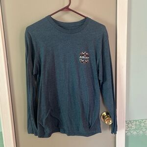 Ariat Kids Teal Long Sleeve Tee